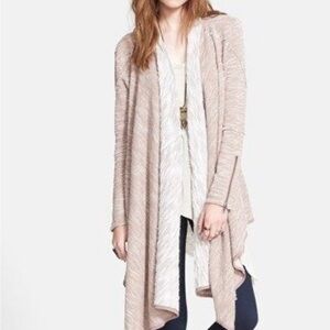 Free people in the loop Elegant Beige Women's cardigan